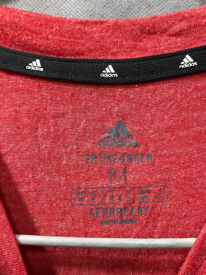 Adidas Red Cotton T Shirt For Men M - Preloved Labels