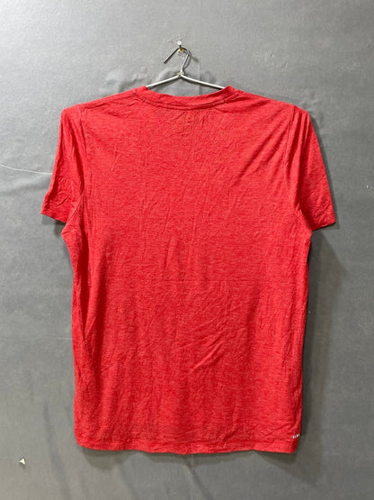 Adidas Red Cotton T Shirt For Men M - Preloved Labels