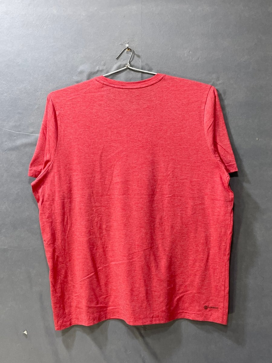 Adidas Red Cotton T Shirt For Men XL - Preloved Labels