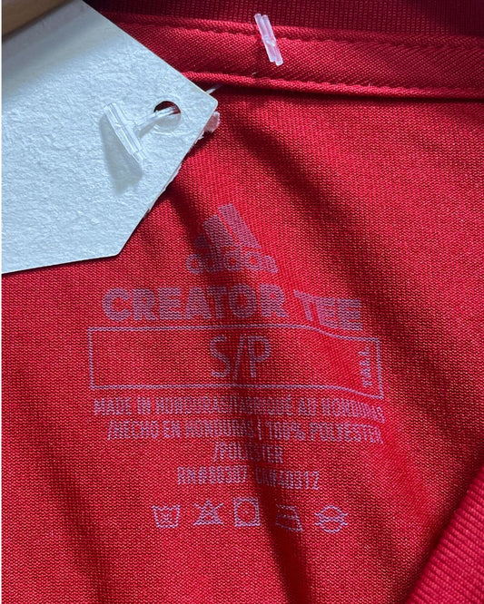 Adidas Red For Men Sports T Shirt S - Preloved Labels