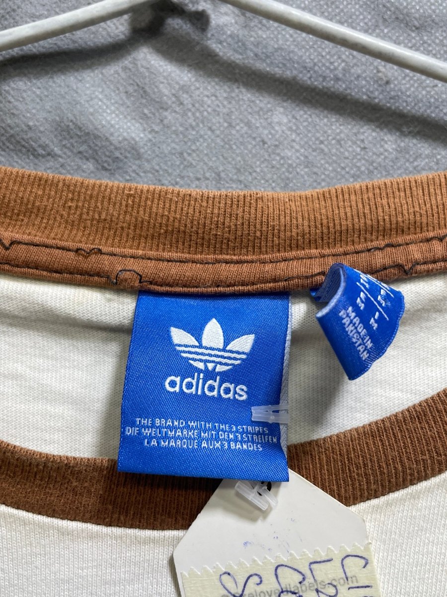 Adidas White Cotton T Shirt For Men M - Preloved Labels