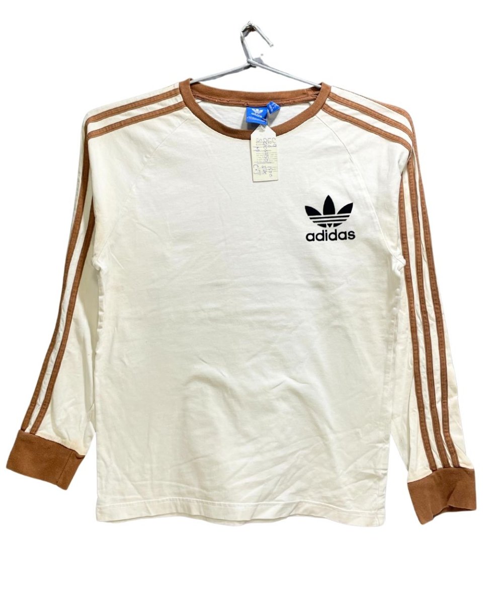 Adidas White Cotton T Shirt For Men M - Preloved Labels