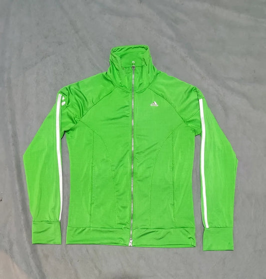 Adidas Women Green Sport Zipper S – Preloved Labels (view 2)