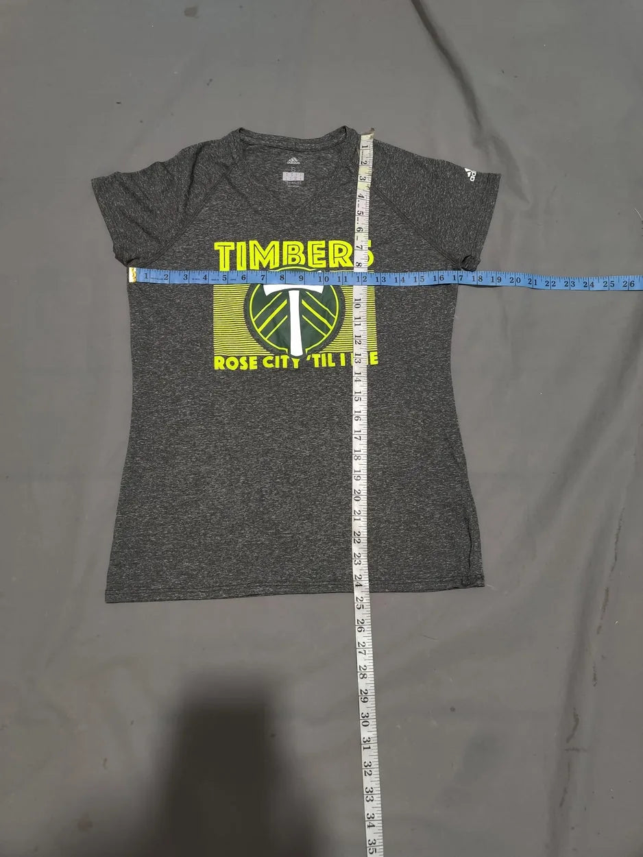 Adidas Women Sport Gray T Shirt S – Preloved Labels (view 4)