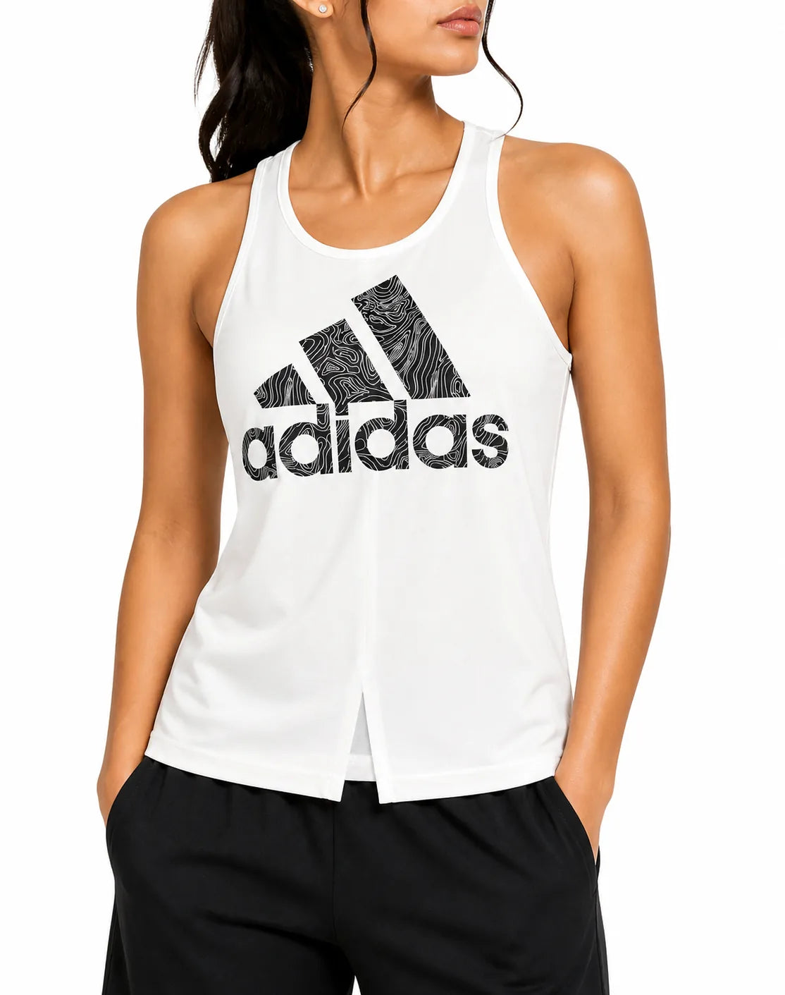 Adidas Women Sport White Vest T Shirt – Preloved Labels