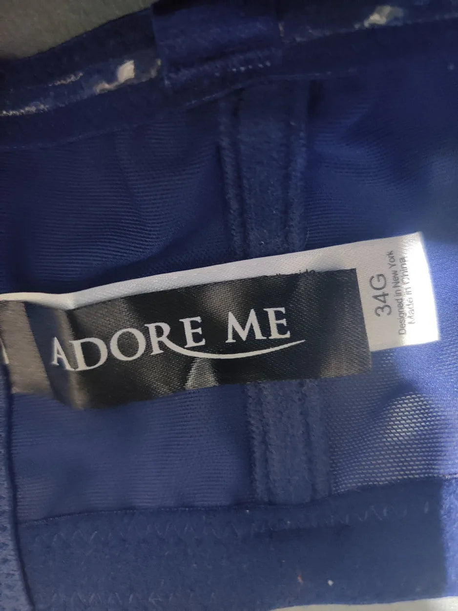 Adore Me Women Blue Sport Bra 34G 2XL – Preloved Labels (view 3)