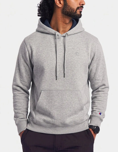 Champion Men Cotton Fleece Gray Hoodie S – Preloved Labels