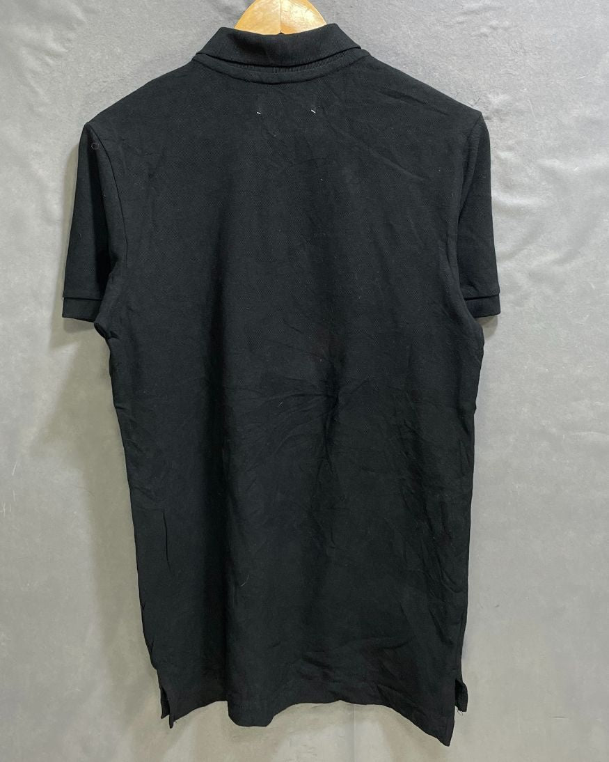 Aeropostale Black Cotton Jersey Polo T Shirt For Men S - Preloved Labels