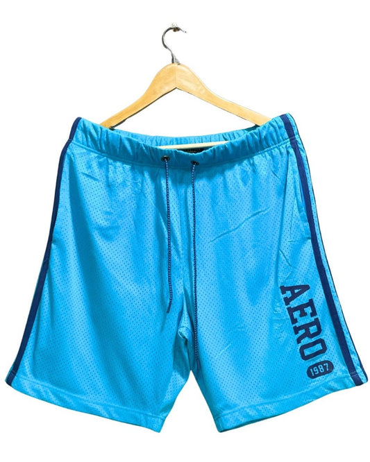 Aeropostale Blue Sports Short For Men L - Preloved Labels