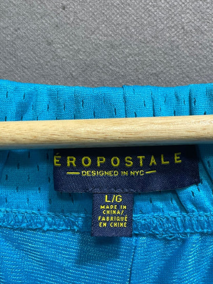 Aeropostale Blue Sports Short For Men L - Preloved Labels