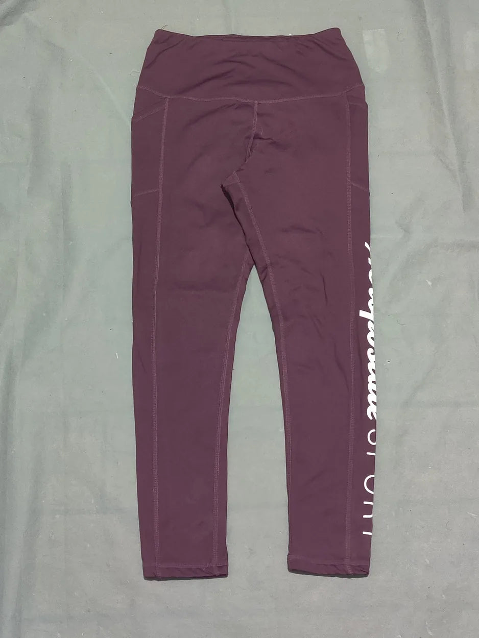 Aeropostale Women Purple Sport Tights – Preloved Labels (view 2)
