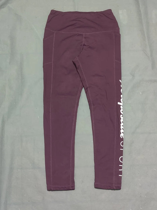 Aeropostale Women Purple Sport Tights – Preloved Labels (view 2)