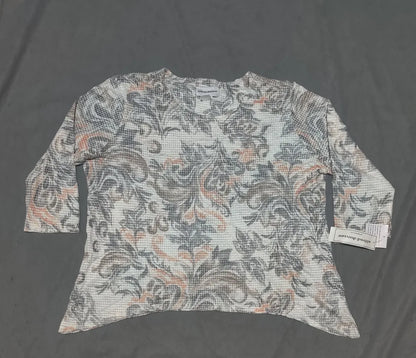 Alfred Dunner Women Beige Floral Sweater XL – Preloved Labels (view 3)