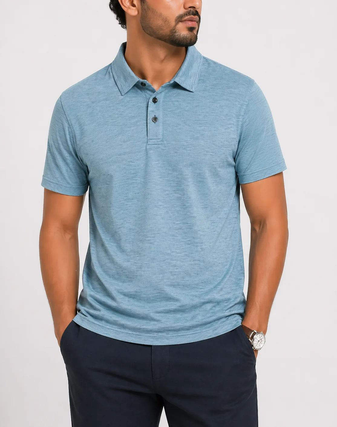 All In Motion Men Sport Blue Polo T Shirt S – Preloved Labels