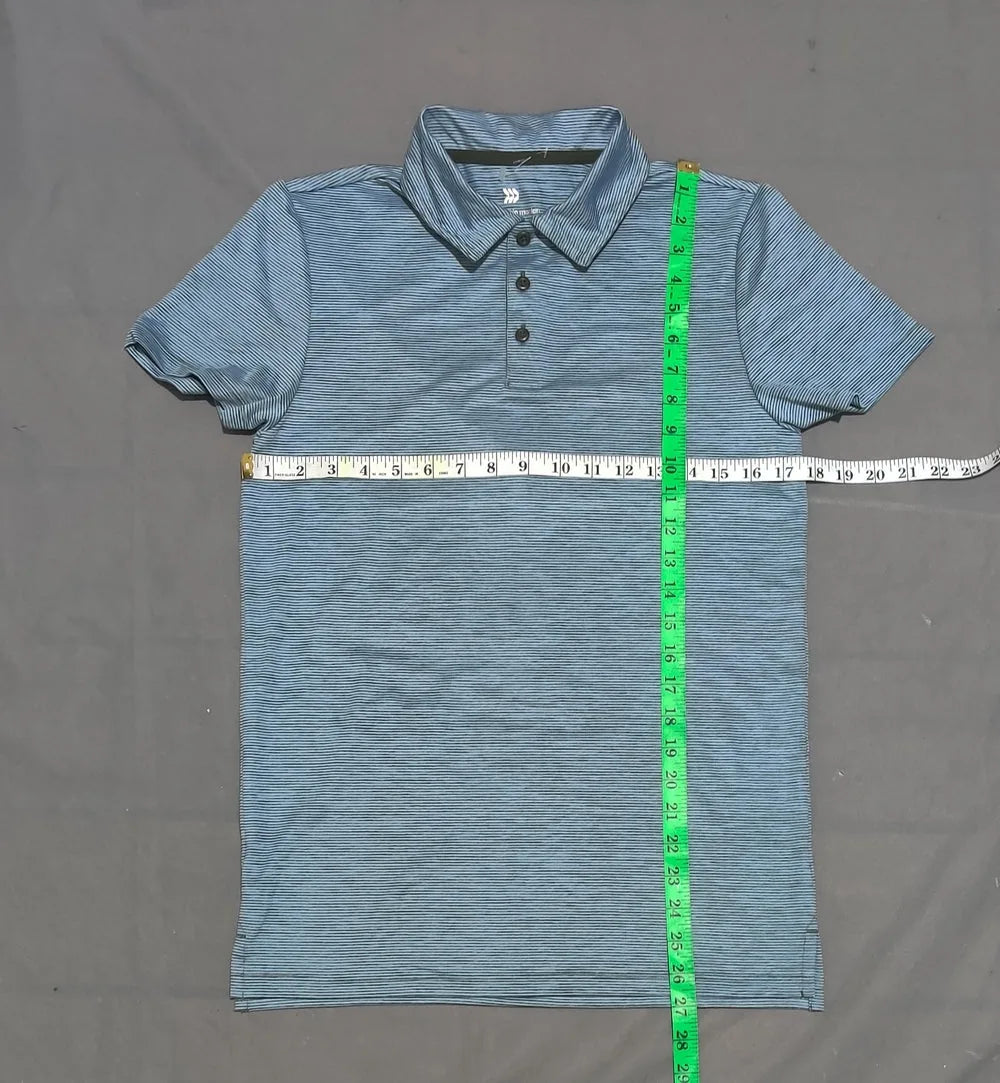 All In Motion Men Sport Blue Polo T Shirt S – Preloved Labels (view 4)