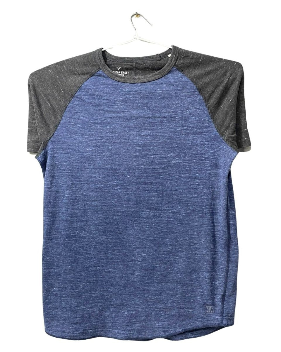 American Eagle Blue Cotton T Shirt For Men XS - Preloved Labels