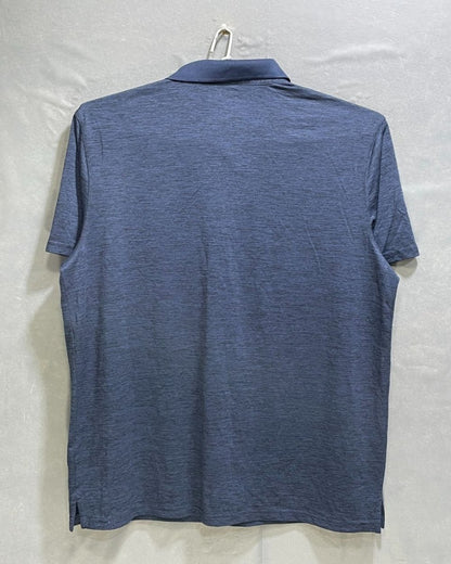 APT.9 Blue Polyester Sport Polo T Shirt For Men X Large - Preloved Labels