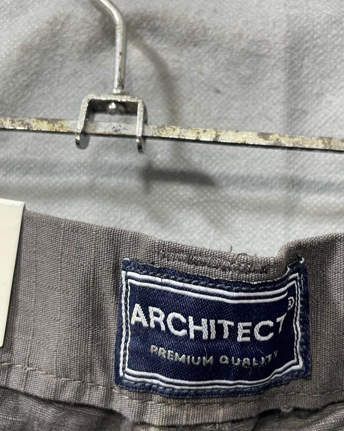 Architect Gray Cotton Short For Men 3XL - Preloved Labels