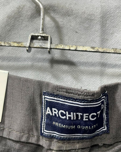 Architect Gray Cotton Short For Men 3XL - Preloved Labels