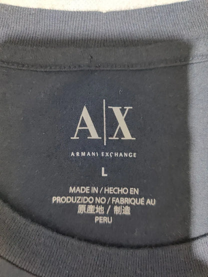 Armani Exchange Men Cotton Black T Shirt – Preloved Labels (view 3)