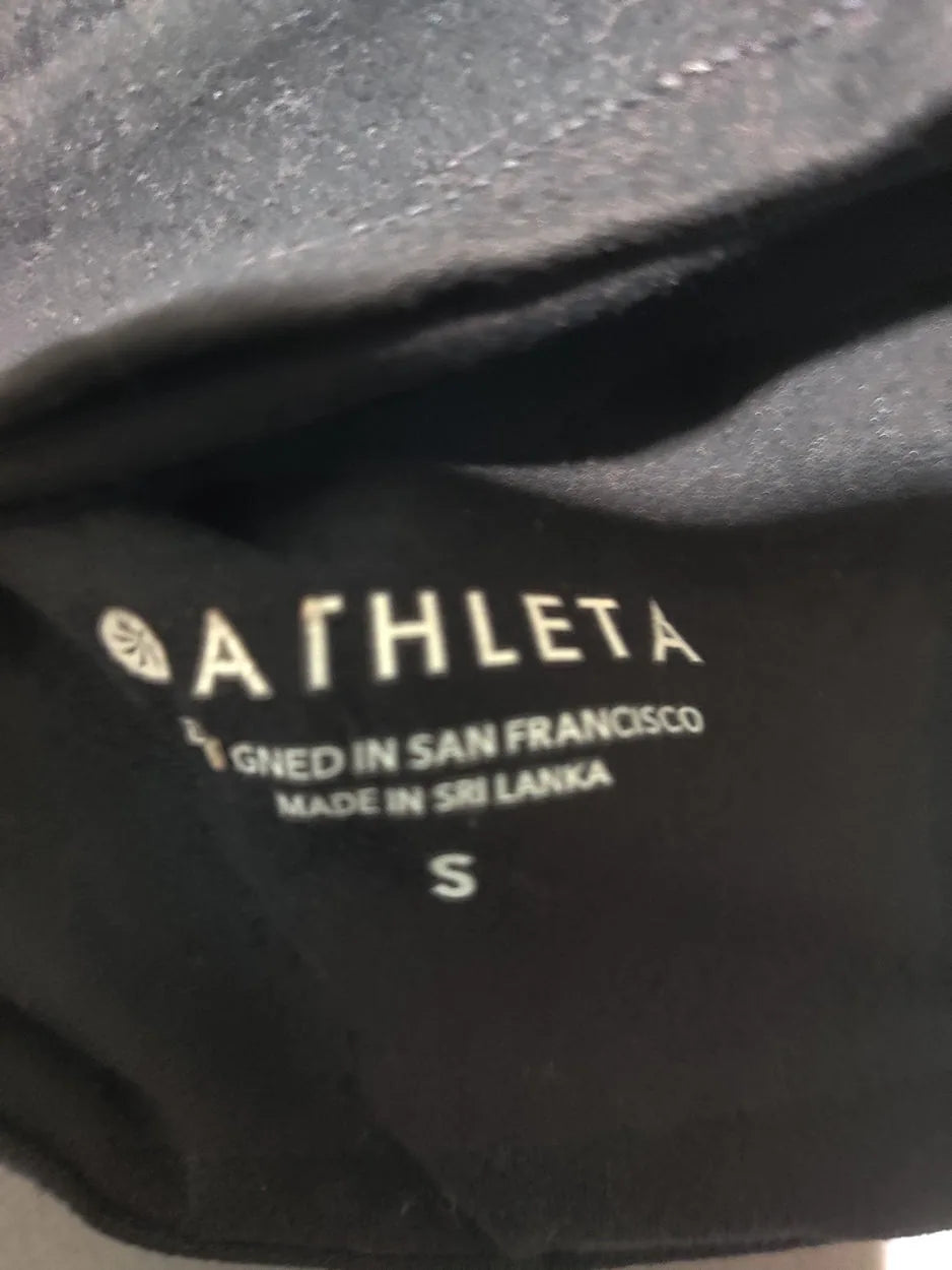 Athleta Women Black Sport Bra S – Preloved Labels (view 3)