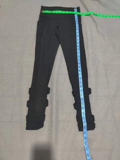 Athleta Women Black Sport Tights – Preloved Labels (view 4)