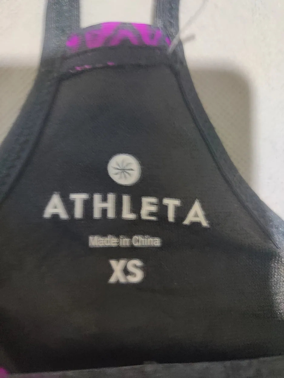 Athleta Women Gray Sport Top Bra XS – Preloved Labels (view 3)