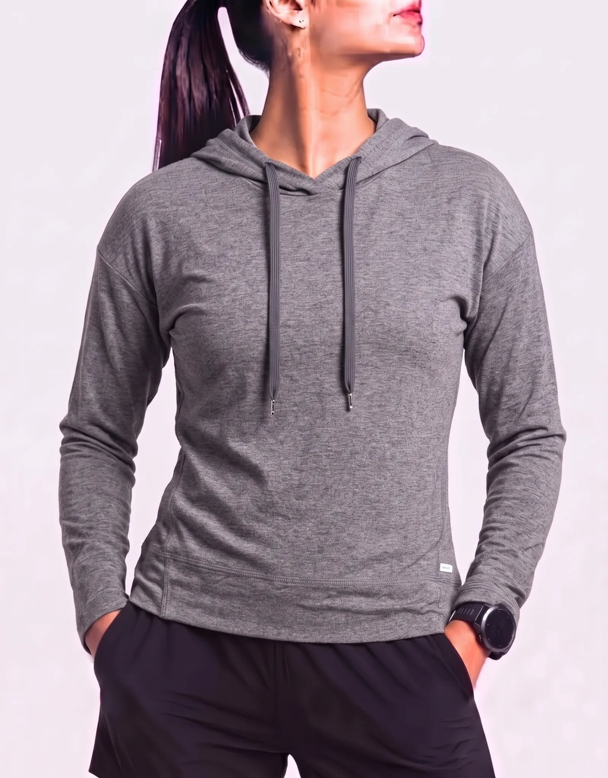 Athletic Works Women Polyester Gray Hoodie S – Preloved Labels