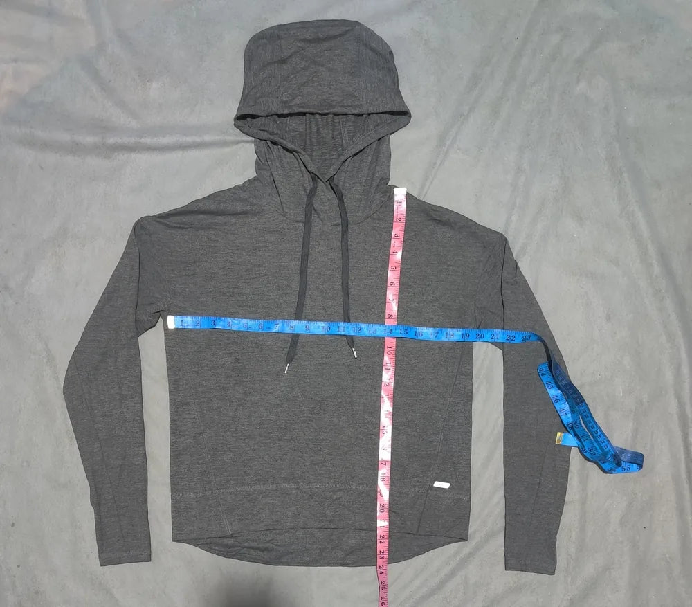 Athletic Works Women Polyester Gray Hoodie S – Preloved Labels (view 4)