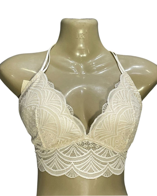 Auden Cream Bra For Women X Large - Preloved Labels