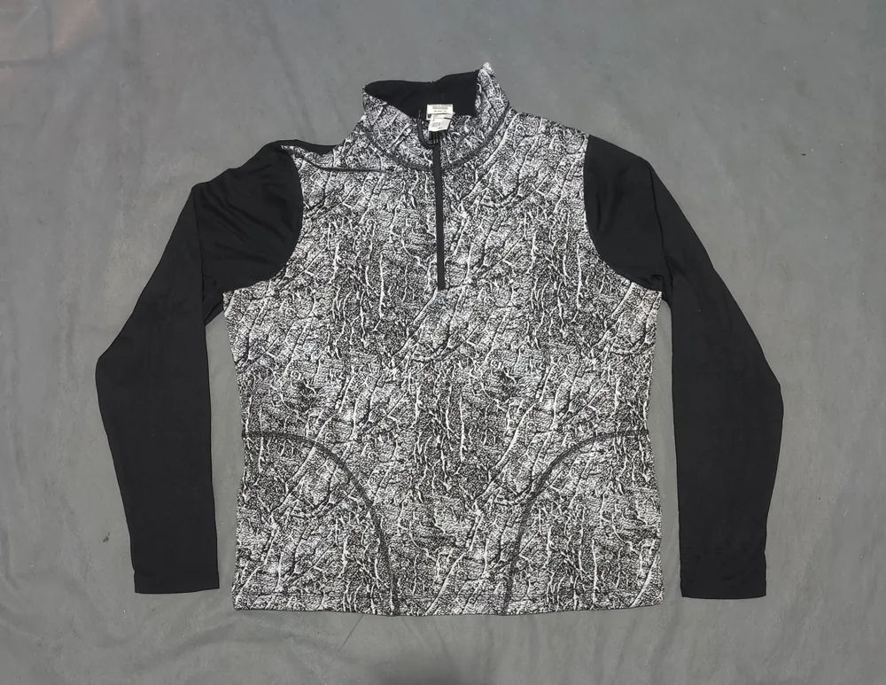 Avia Women Polyester Gray Black Sweatshirt M – Preloved Labels (view 3)