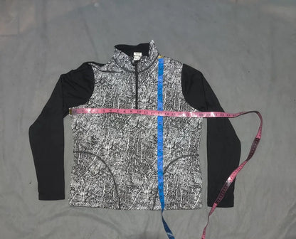 Avia Women Polyester Gray Black Sweatshirt M – Preloved Labels (view 4)