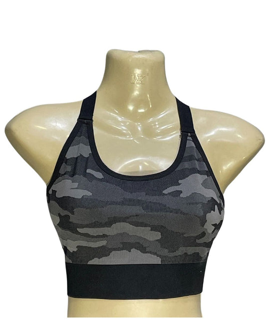 Avta Camouflage Gym Bra For Women X Large - Preloved Labels