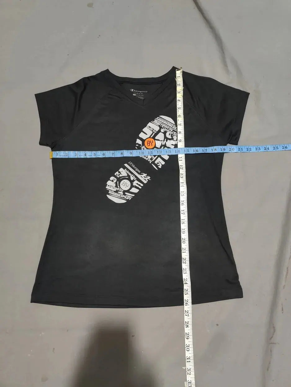 Champion Women Sport Black T Shirt L – Preloved Labels (view 4)