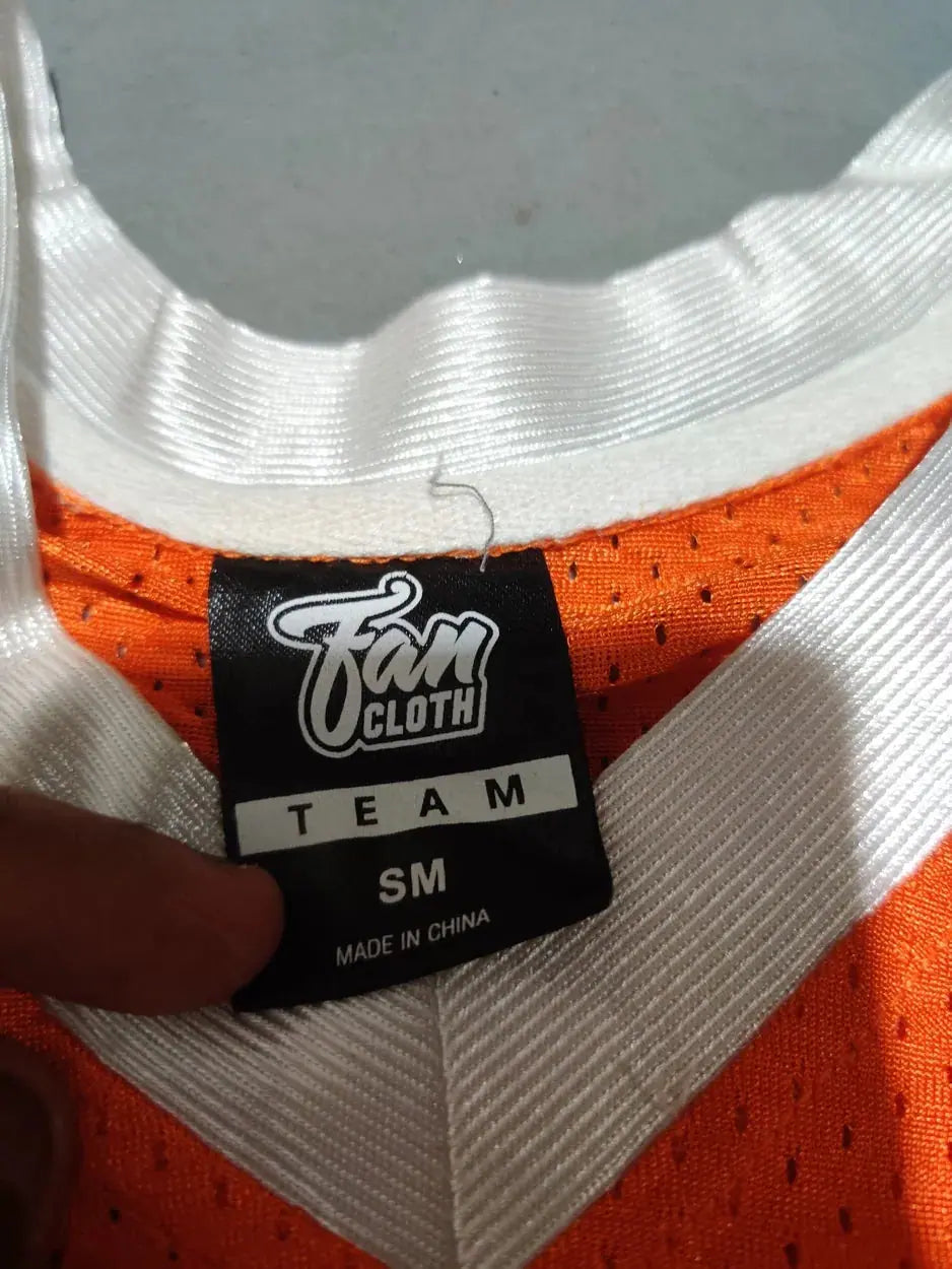 Fan Cloth Men Sport Orange T Shirt S – Preloved Labels (view 3)