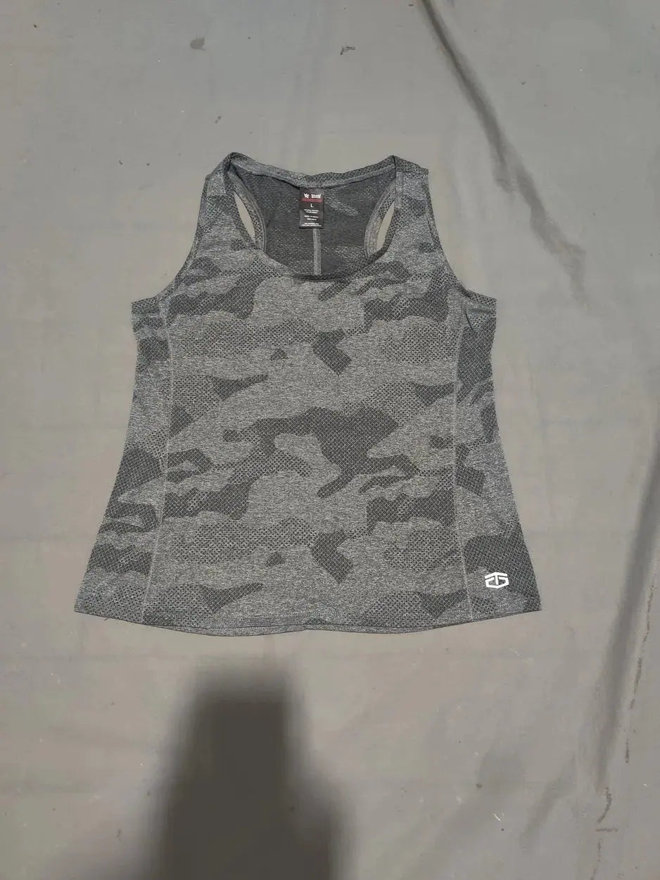 Tapout Women Sport Gray Vest T Shirt L – Preloved Labels (view 2)