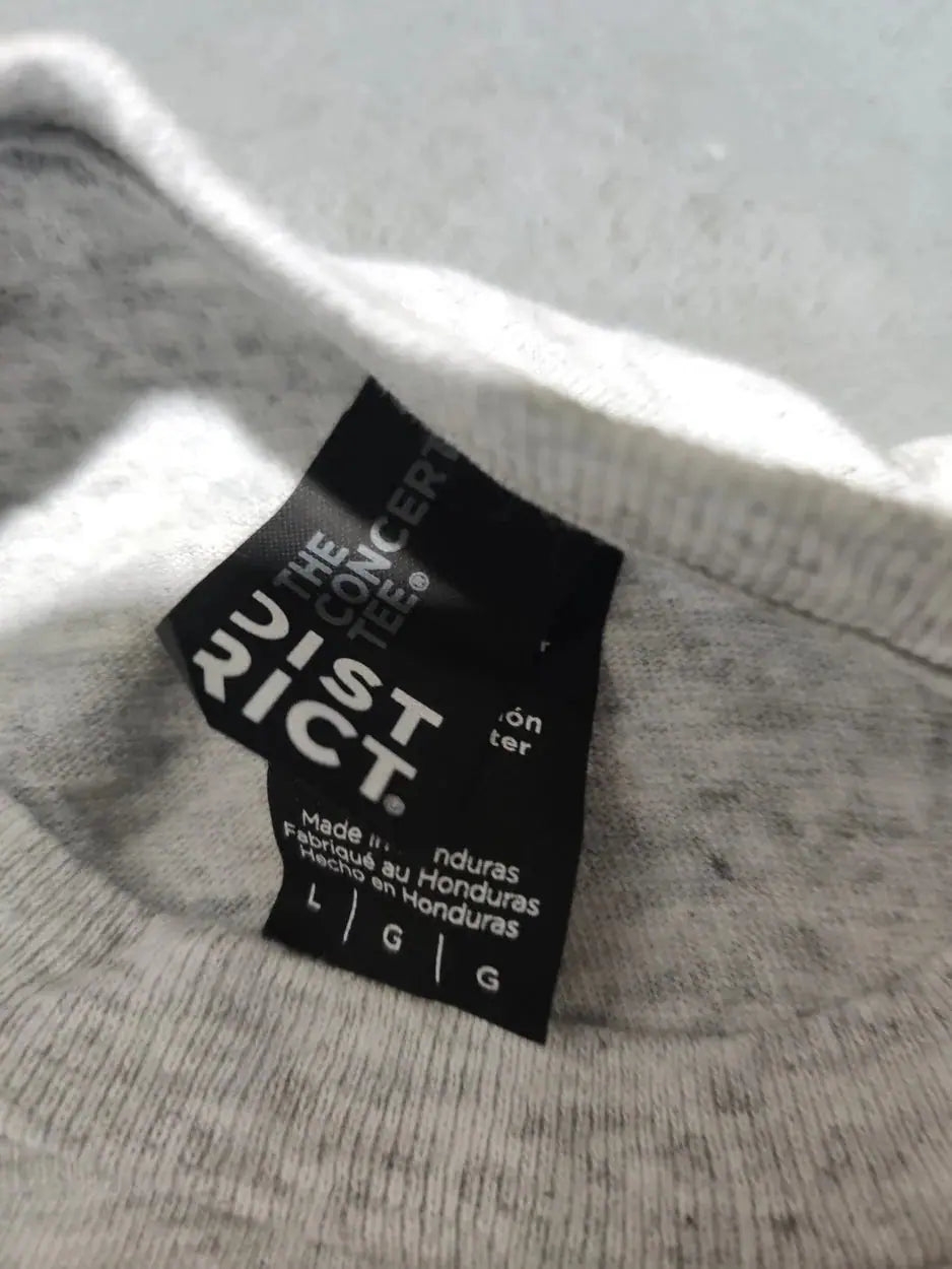 Dist Rict Men Cotton Gray T Shirt Large – Preloved Labels (view 3)