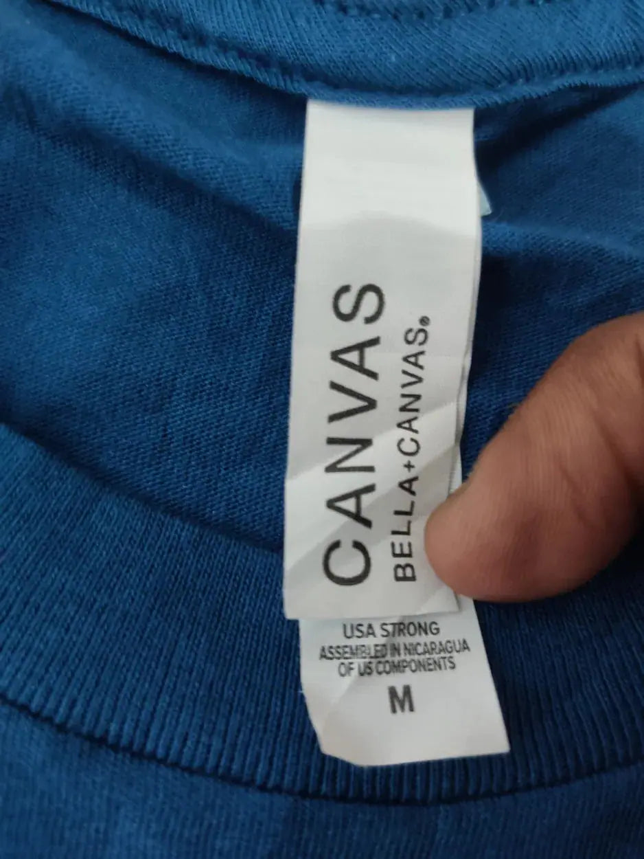 Canvas Men Cotton Blue T Shirt M – Preloved Labels (view 3)
