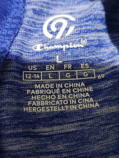 Champion Women Sport Blue T Shirt L – Preloved Labels (view 3)