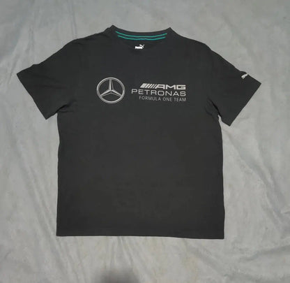 Puma Men Cotton Black T Shirt L – Preloved Labels (view 2)
