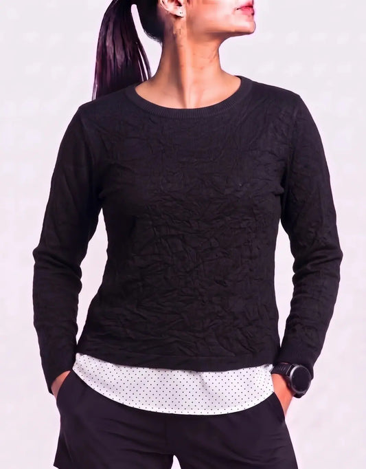 Faded Glory Women Rayon Black Sweater XL – Preloved Labels