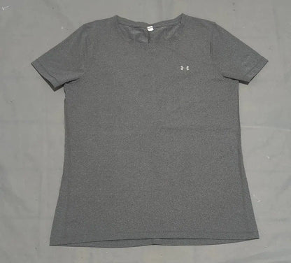 Under Armour Women Sport Gray T Shirt – Preloved Labels (view 2)
