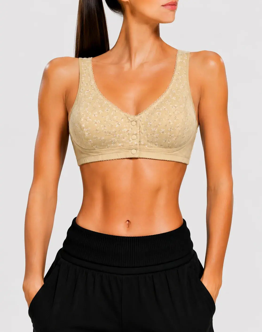 Preloved Women Cream Sport Bra – Preloved Labels