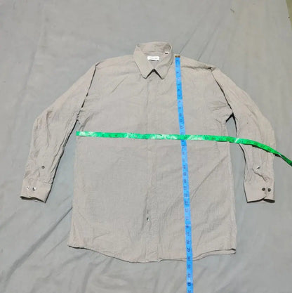 Calvin Klein Men Cotton Cream Shirt L – Preloved Labels (view 4)