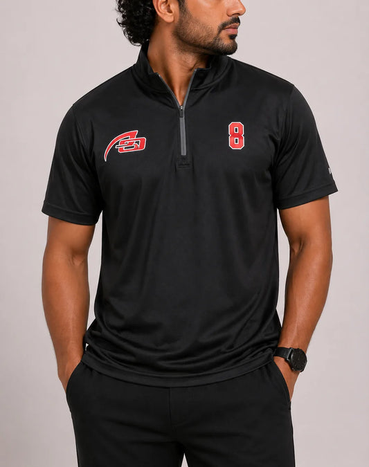 Badger Men Sport Black Polo T Shirt L – Preloved Labels