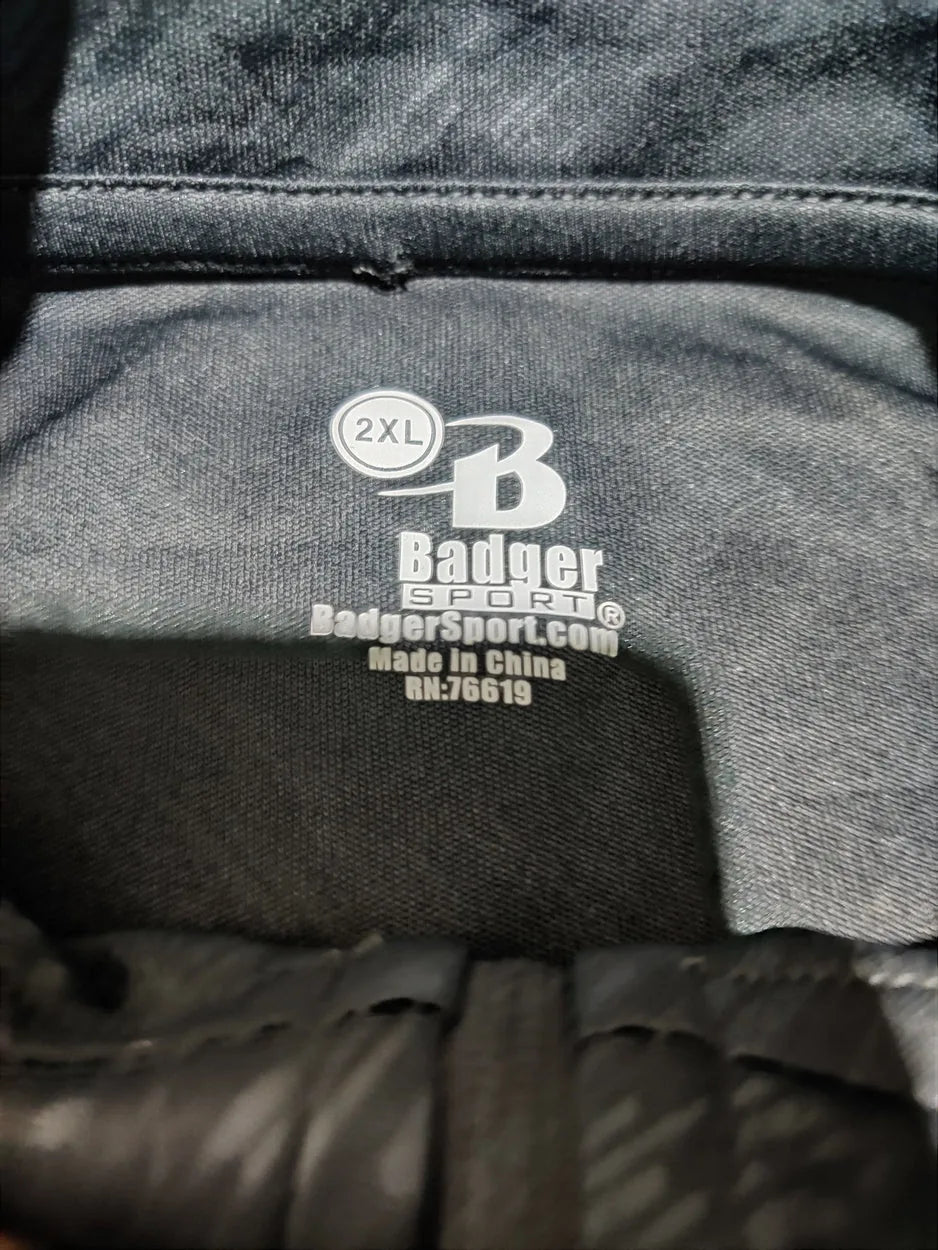 Badger Men Sport Gray Polo T Shirt 2XL – Preloved Labels (view 3)