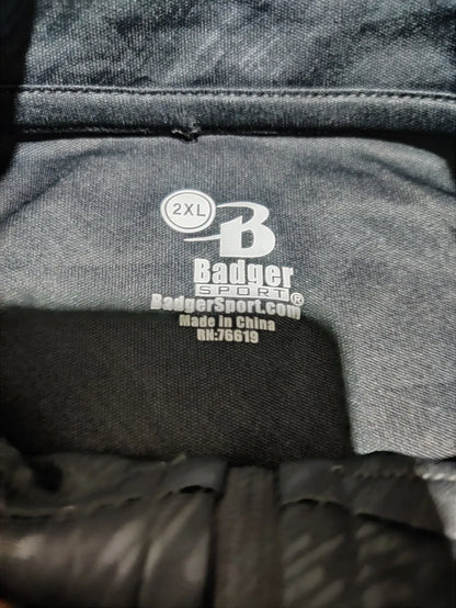 Badger Men Sport Gray Polo T Shirt 2XL – Preloved Labels (view 3)
