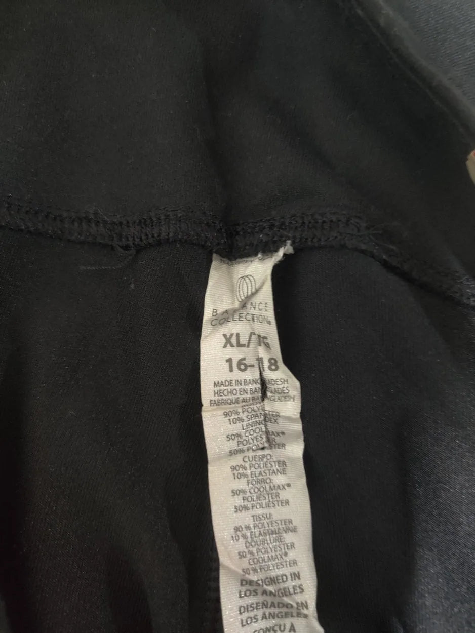 Balance Collection Women Black Sport Tights – Preloved Labels (view 3)