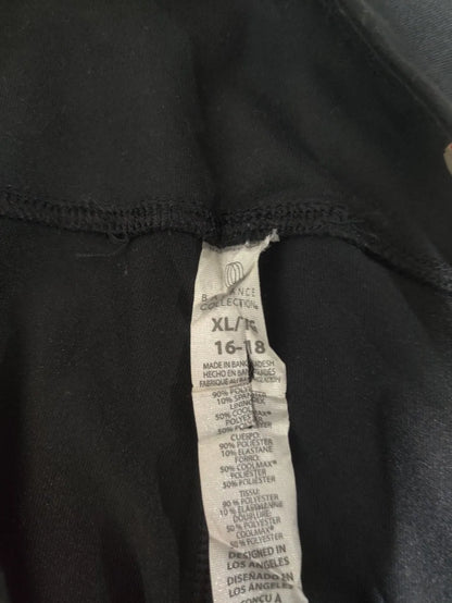 Balance Collection Women Black Sport Tights – Preloved Labels (view 3)