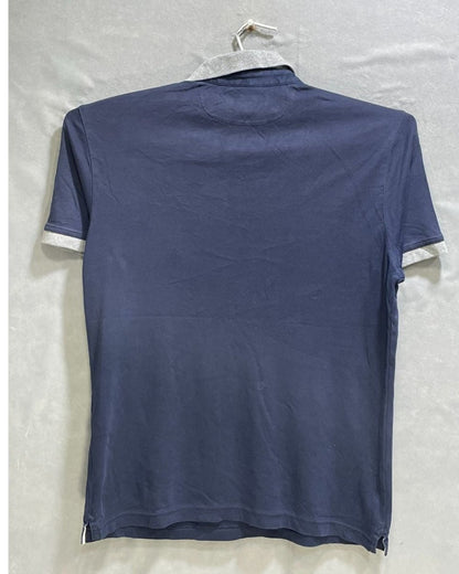 Banana Republic Blue Cotton Polo T Shirt For Men Small - Preloved Labels
